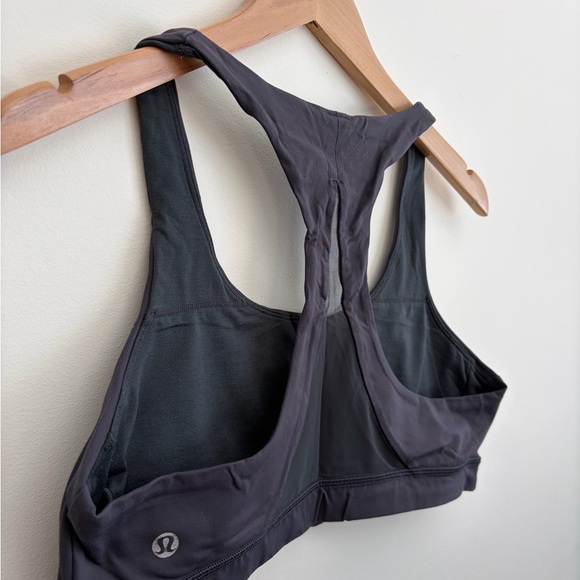 lululemon athletica Other - Lululemon Charcoal Grey Sports Bra
